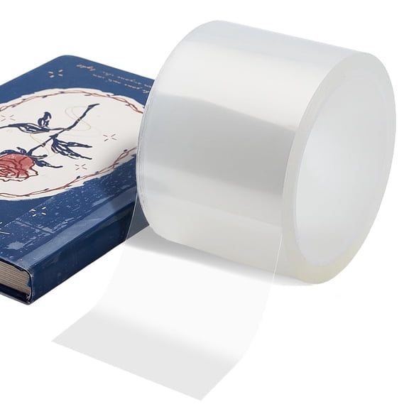 33FT/10M Book Repair Tape Clear Strong Adhesive Book Tape Acrylic Essential Repair Tape 7x0.03cm