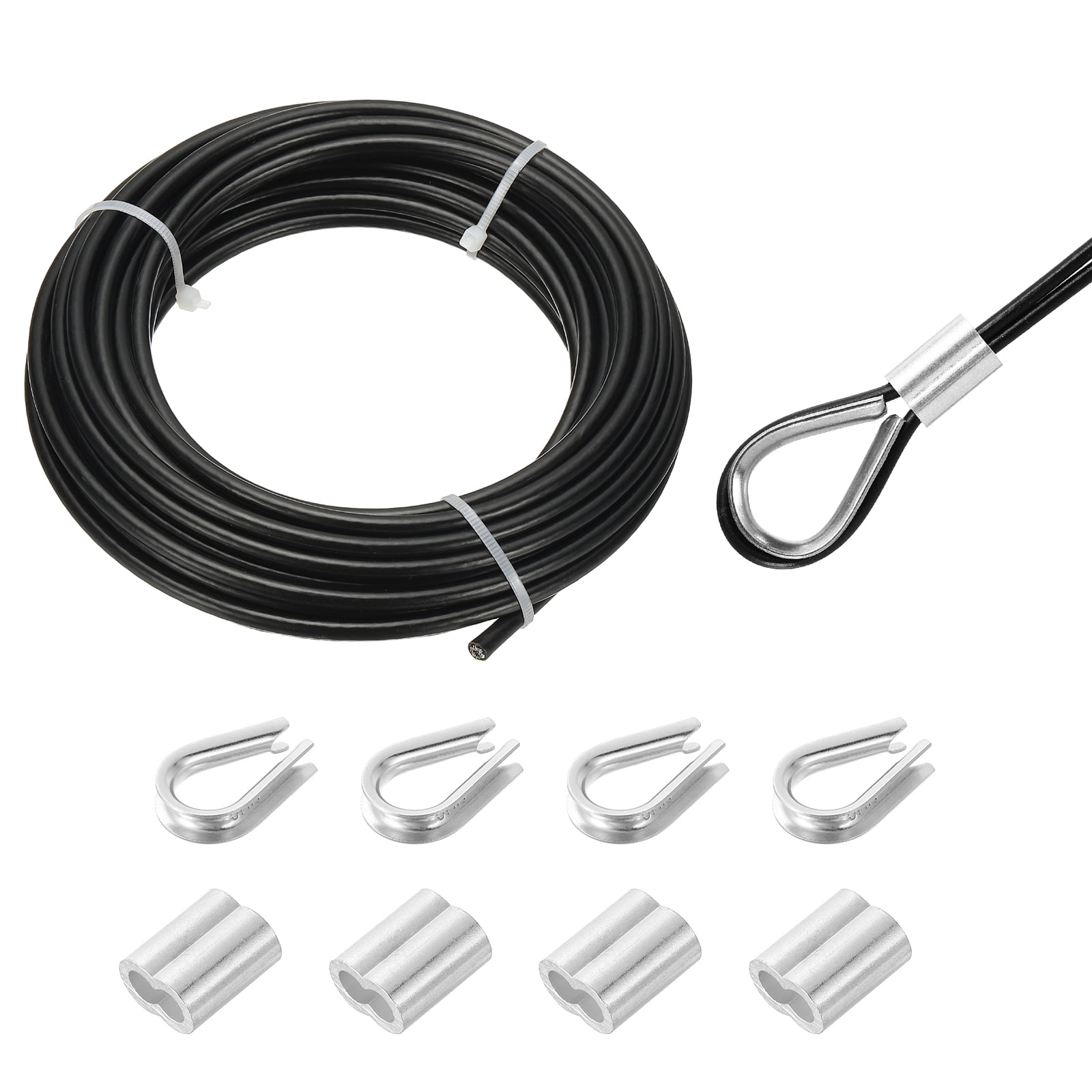 how to tie vinyl coated wire clothesline