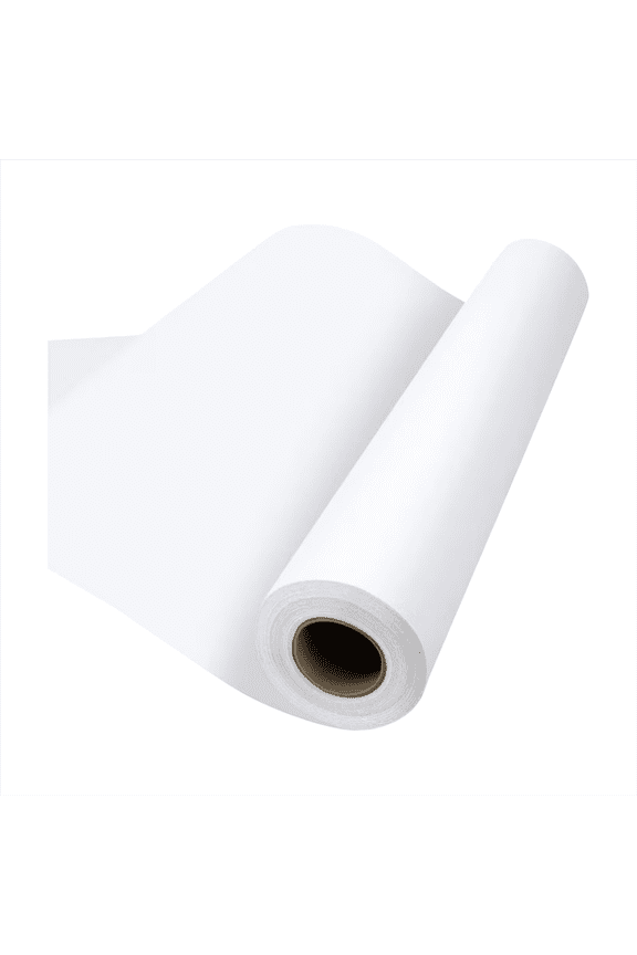 33Ft Craft Paper Roll Industrial Grade White Easel Paper - for Moving Wrapping Wall Art, Eco-Friendly and Multipurpose for Diy Projects, By Kingtowag