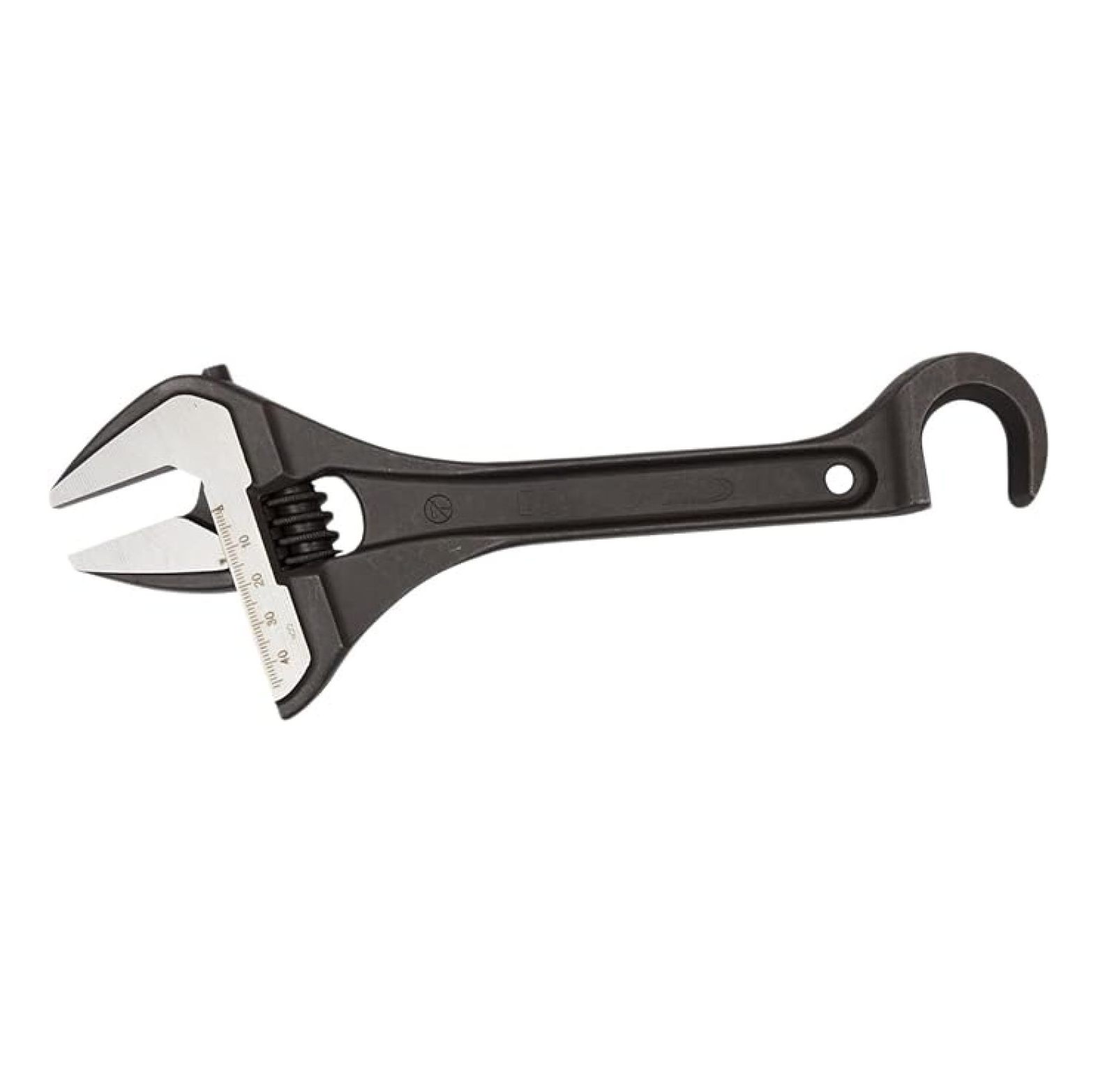 33H US Adjustable Wrench with Persuader - 10 Inch Combination Tool - Flow & Pressure Adjustment - Spain Made