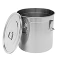 thumbnail image 1 of 33L Airtight Rice Bucket 304 Stainless Steel Canister Food Storage Containers, 1 of 12