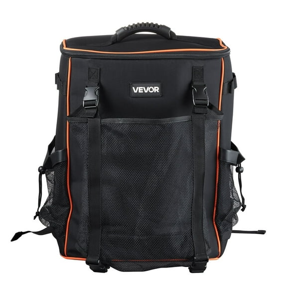 33L Welding Backpack Heavy Duty 600D Polyester Tool Bag with Helmet Compartment Heat & Spark Resistant, Fits Welder, Gloves & Accessories Durable for Jobsite & Travel