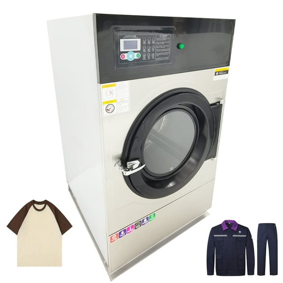 33LB Clothes Dryer Machine Full-Automatic Commercial Industry 3PH 220V