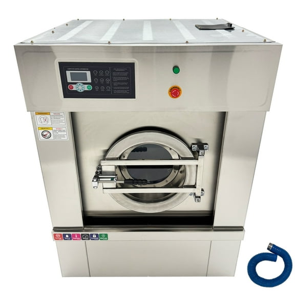33LBS Capacity Dry Clothes Elution All-in-One Washing Machine Automatic 220V 1PH