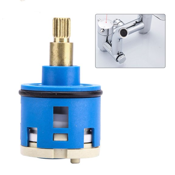 33MM Shower Faucet Cartridge, 3 Switching Position Valve With Brass Rod, Third Gear Spool For Home Improvement Plumbing Repairs, Precise Water Flow Control