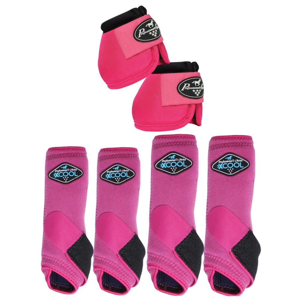 33PC Large Professionals Choice Horse 2XCOOL Ballistic Sport Bell Boots