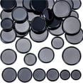 thumbnail image 1 of 33Pcs Black Book Binding Discs 3 Size ABS Plastic Discbound Plastic Expansion Discs Binding Ring Discs for DIY Notebook Artwork, 1 of 5