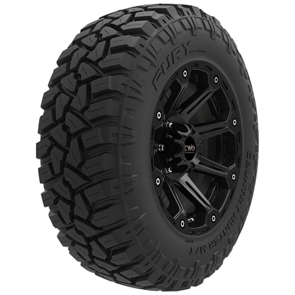 33X14.50R22 Fury Country Hunter M/T 117Q Load Range F Black Wall Tire