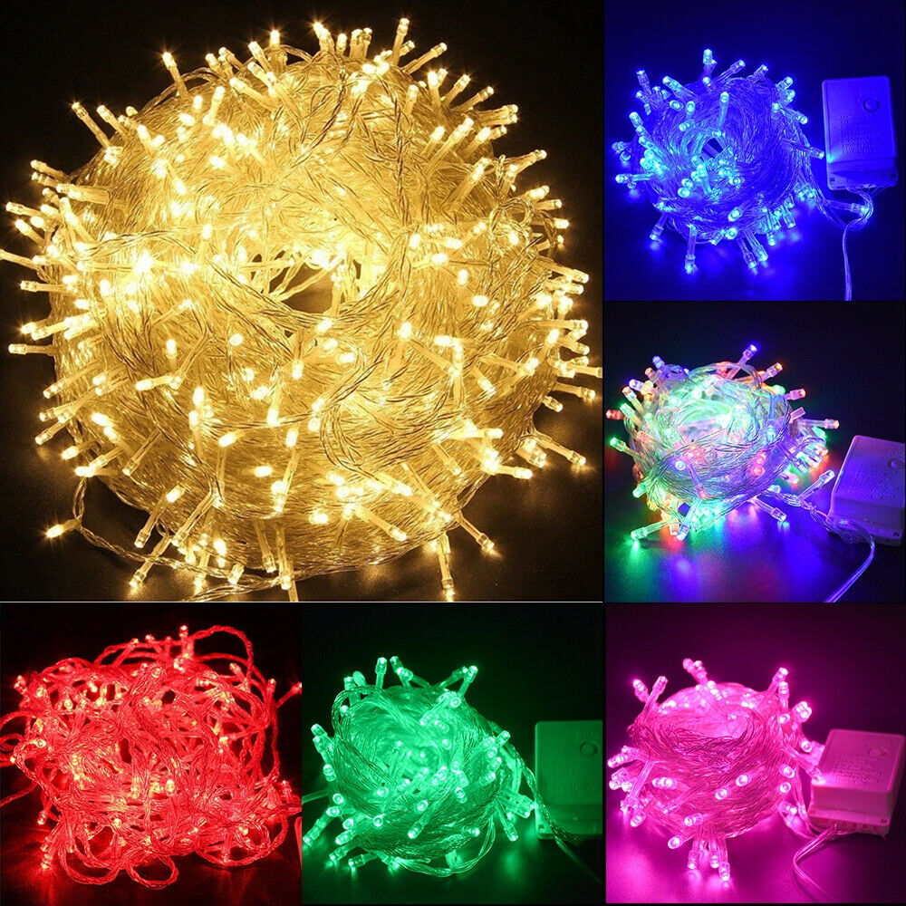 33ft 100LED Waterproof Outdoor Fairy String Lights for Christmas Tree ...