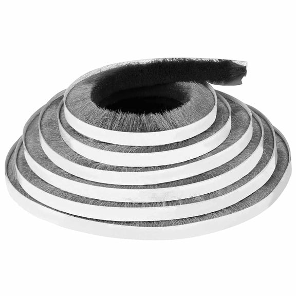 33ft Felt Pile Weather Stripping Door Seal for Windows Cabinets