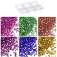 thumbnail image 1 of 33g Crushed Glass Chips 6 Colors 1-3mm, Purple Color Series, 1 of 5
