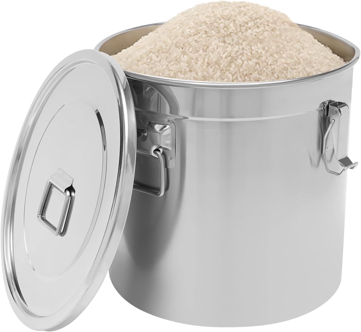 33L Stainless Steel Food Storage Containers with Lids Airtight, Food ...
