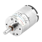 33mm Cylindrical Body DC 12V 500RPM Geared Gear Box Motor Replacement