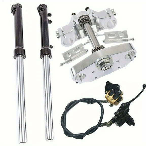 33mm Front Fork Triple Tree Brake Caliper Fr Dirt Bike Apollo SSR 110 125 Taotao