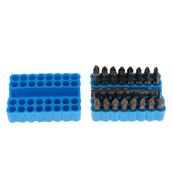 33pcs Screwdriver Drill Screw Driver Bits Hex Phillips Flat Head