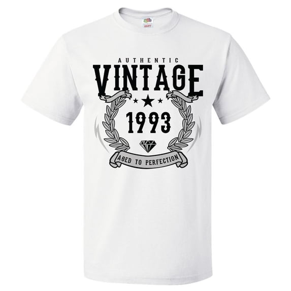 Perfection Commercial 33rd Birthday 1993 Aged To Perfection T-Shirt - Walmart.com