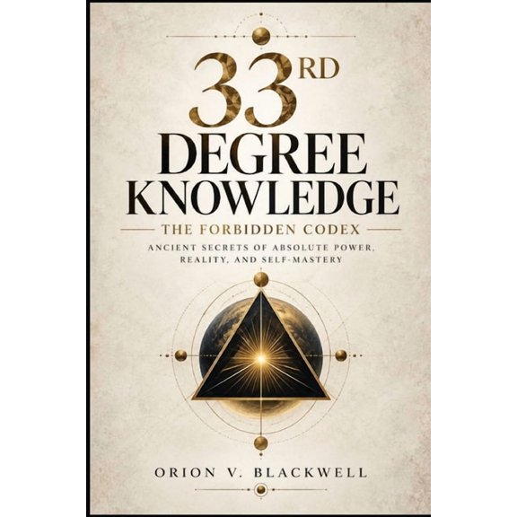 33rd Degree Knowledge: The Forbidden Codex - Ancient Secrets of Absolute Power, Reality, and Self-Mastery, (Paperback)