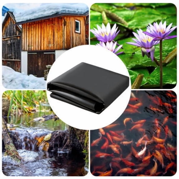 33x10 FT PVC Pond Liner Pond Liners Flexible Durable Fish Pond Liner For Pond US