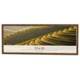 thumbnail image 1 of 33x10 Frame Gold Kingsley Distressed Solid Wood Picture Frame Width 0.75 Inches | Interior Frame, 1 of 8