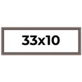 thumbnail image 1 of 33x10 Frame Silver Real Wood Picture Frame Width 1.25 Inches | Interior Frame Depth 0.5 Inches |, 1 of 8