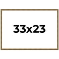 thumbnail image 1 of 33x23 Frame Gold Kingsley Distressed Solid Wood Picture Frame Width 0.75 Inches | Interior Frame, 1 of 8