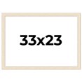 thumbnail image 1 of 33x23 Frame White Real Wood Picture Frame Width 1.5 inches | Interior Frame Depth 0.5 inches | Barn, 1 of 8