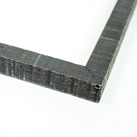 33x27 Frame Black Solid Wood Picture Frame Width 0.75 Inches | Interior Frame Depth 0.5 Inches |