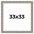 thumbnail image 1 of 33x33 Frame Grey Real Wood Picture Frame Width 2.75 Inches | Interior Frame Depth 0.5 Inches |, 1 of 8