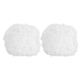 thumbnail image 1 of 33yds Fluffy Yarn, 2 Skeins Fuzzy Yarn  Faux Fur Yarn Crochet Soft Plush Fur Eyelash for Crocheting Knit, White, 1 of 6