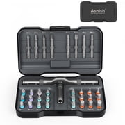 34 in 1 Magnetic Screwdriver Set, Premium S2 Steel Multi-Bit Tool Kit, Portable for Electronics, Home Repairs & DIY