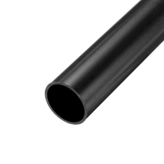 Uxcell Rigid Round Pipe Dark Grey High Impact for Water Pipe 1.35 x 1.5"