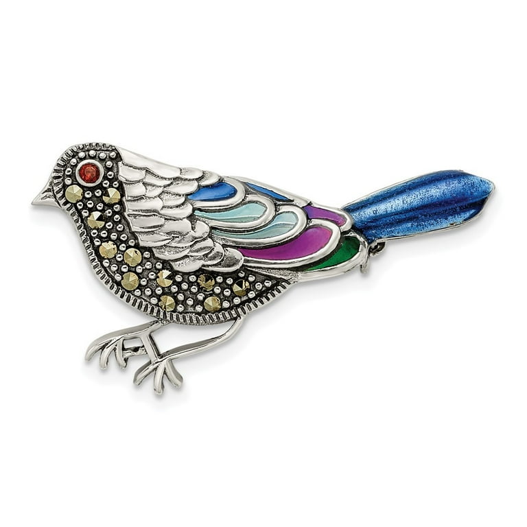 925 sterling silver pins brooches discount