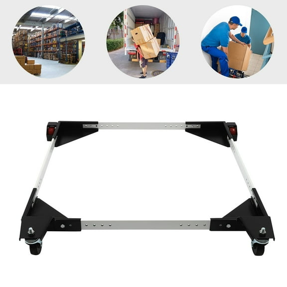 34*34" Mobile Base Heavy Duty Universal Wheel 1200lb Capacity for Tools Machines