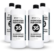 35% Food Grade Hydrogen Peroxide 32 oz 4 Pack - PureChemPros