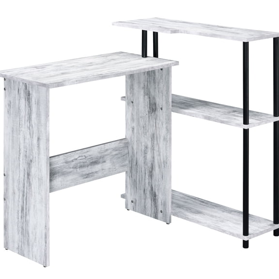 34.5 inches high - Spacious work surface - Office setting - Improved work efficiency