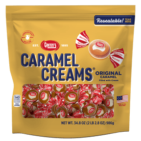 Goetze's Original Caramel Creams, Peanut Free, 34.8oz Bag