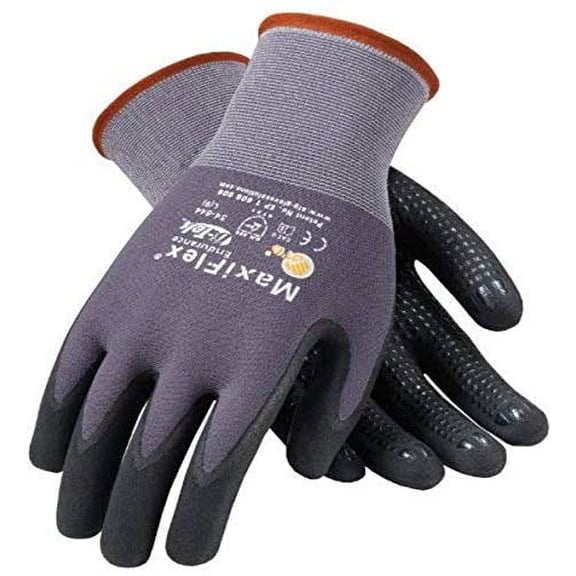 34-844/S Endurance Knit Glove, Small, Gray (Pack Of 12)