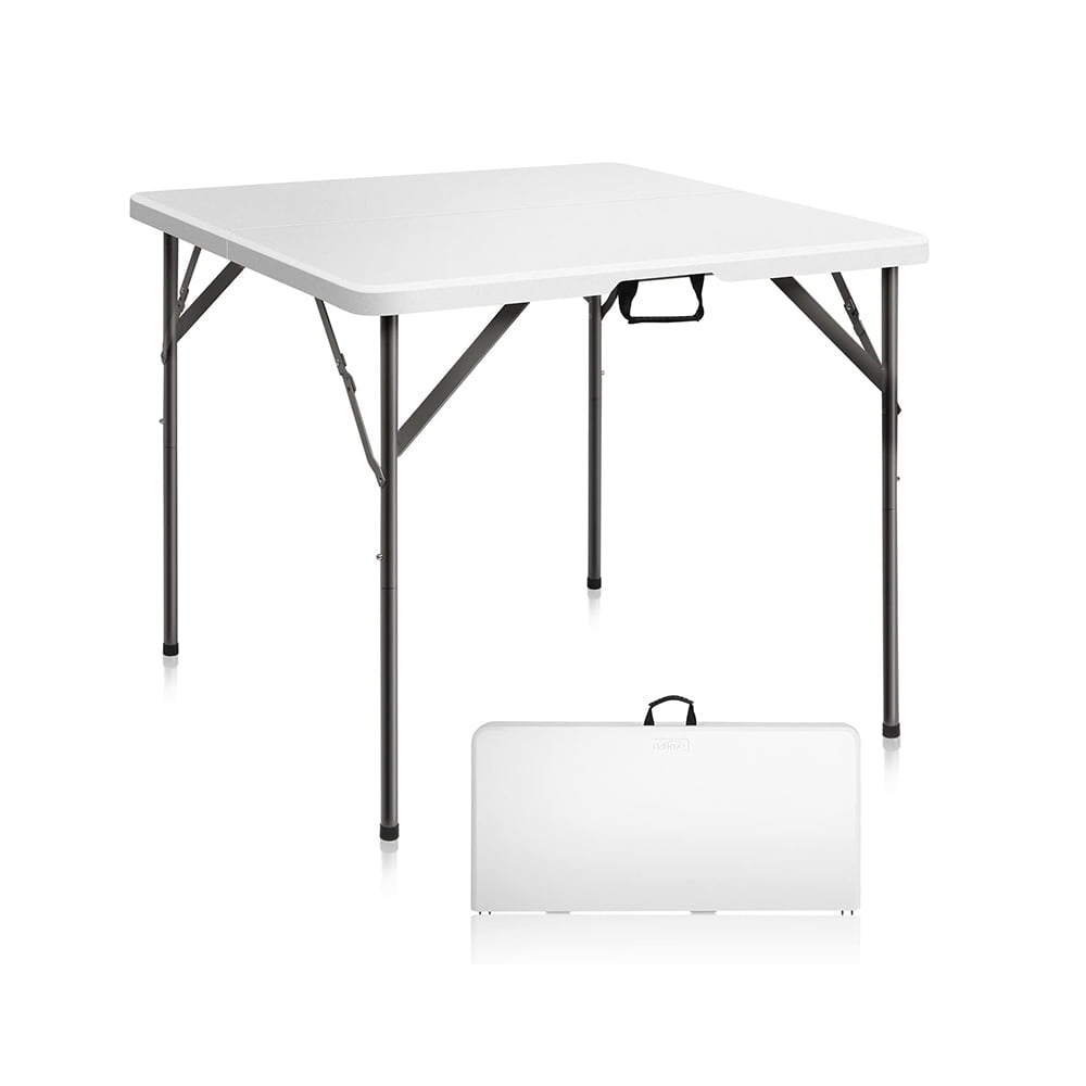 34" Fold in Half Square Table, BiFolding Commercial Table, Portable