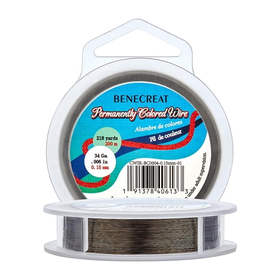 34-Gauge 218 Yards Resistant Bronze Thin Copper Wire DIY
