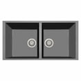 thumbnail image 1 of 34'' L x 18'' W Double Basin Undermount Kitchen Sink, 1 of 3