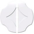 thumbnail image 1 of 34"OD x 1"ID x 11 3/4"C x 1"P Percival Architectural Grade PVC Contemporary Ceiling Medallion, Two Piece, 1 of 11
