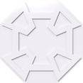 thumbnail image 1 of 34"OD x 11 3/4"C x 1"P Logan Architectural Grade PVC Contemporary Ceiling Medallion, 1 of 11