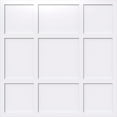 thumbnail image 1 of 34"OD x 11 3/4"C x 1"P Rubik Architectural Grade PVC Contemporary Ceiling Medallion, 1 of 11