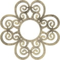 thumbnail image 1 of 34"OD x 11 5/8"ID x 1"P Cohen Architectural Grade PVC Pierced Ceiling Medallion, Antiqued Pale Gold, 1 of 10