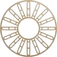thumbnail image 1 of 34"OD x 12 3/8"ID x 1/4"T Hale Wood Fretwork Pierced Ceiling Medallion, Hickory, 1 of 3