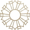 thumbnail image 1 of 34"OD x 12"ID x 1/4"T Augustus Wood Fretwork Pierced Ceiling Medallion, Red Oak, 1 of 3