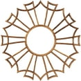 thumbnail image 1 of 34"OD x 12"ID x 1"P Augustus Architectural Grade PVC Pierced Ceiling Medallion, Antiqued Copper, 1 of 10