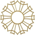 thumbnail image 1 of 34"OD x 12"ID x 1"P Augustus Architectural Grade PVC Pierced Ceiling Medallion, Gold, 1 of 10