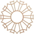 thumbnail image 1 of 34"OD x 12"ID x 3/8"T Augustus Wood Fretwork Pierced Ceiling Medallion, Cherry, 1 of 3