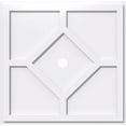 thumbnail image 1 of 34"OD x 3"ID x 11 3/4"C x 1"P Embry Architectural Grade PVC Contemporary Ceiling Medallion, 1 of 11